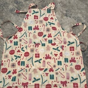 Festive Holiday Apron with Christmas Print